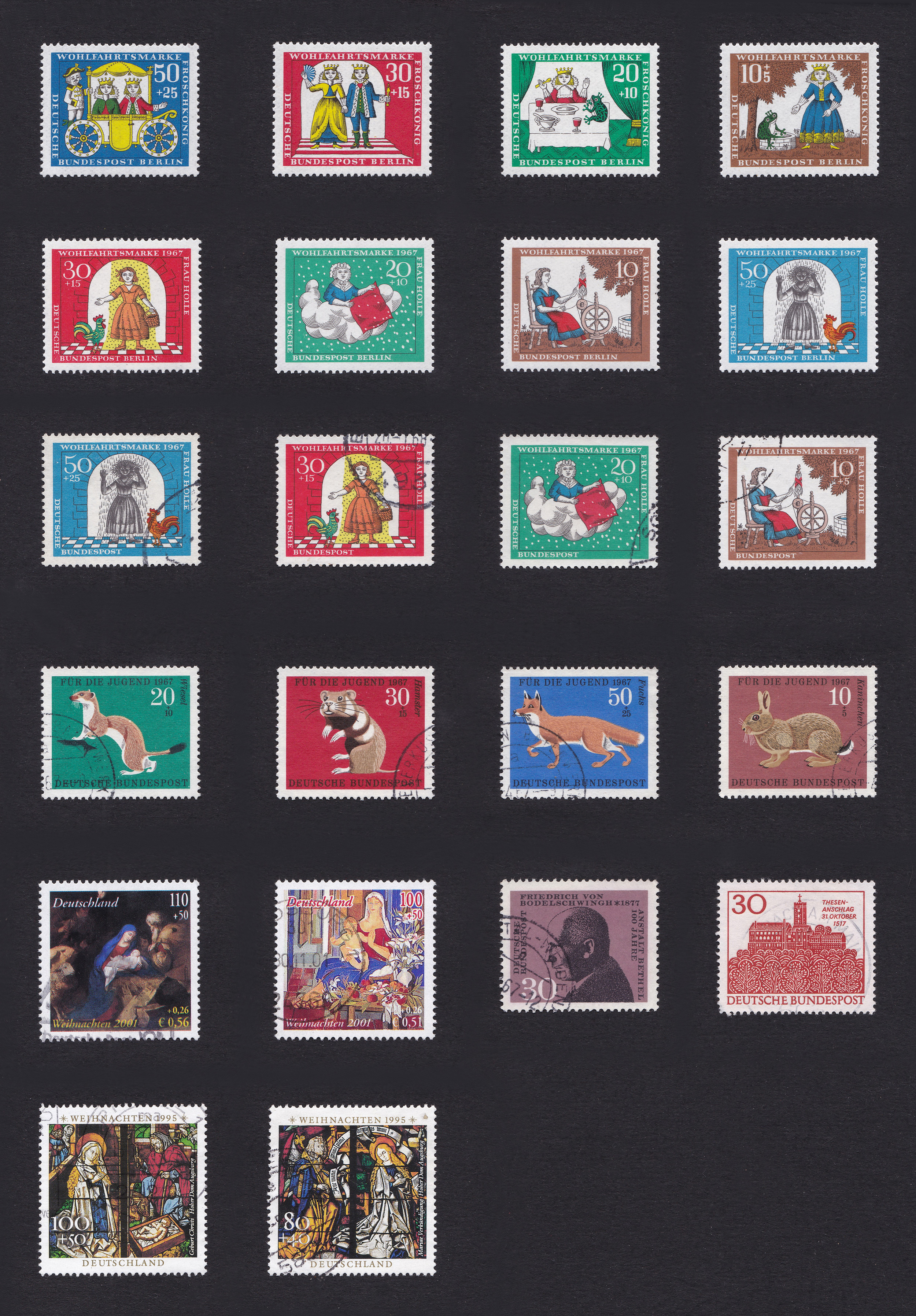 Po�tanske markice, prodaja